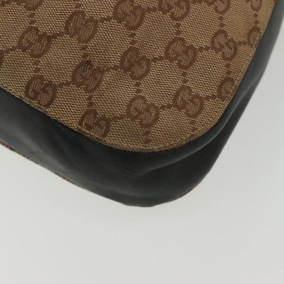 GUCCI GG Canvas Shoulder Bag Beige Gold 001 001 - Picture 15 of 16